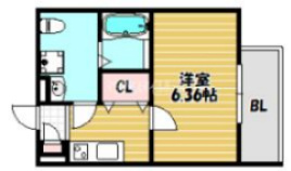 【間取り】 | メゾンドペーシェ鴻池