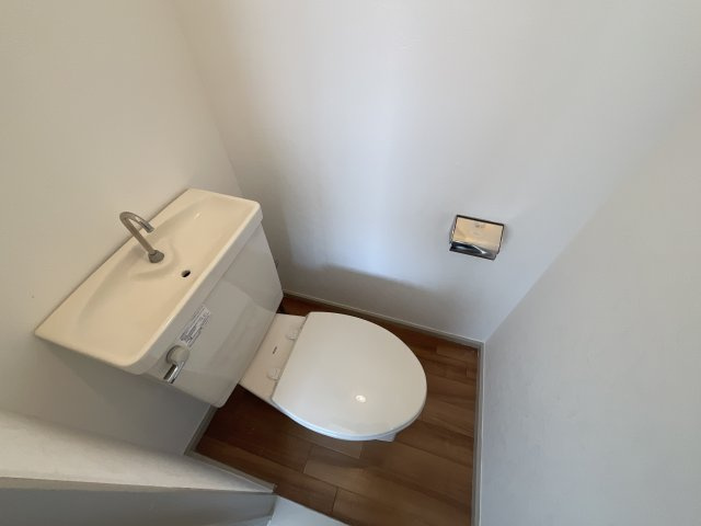 【トイレ】 | 野久保ハイツ | シンプルで使いやすいトイレです