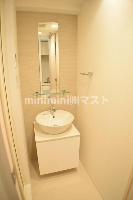 S-RESIDENCE難波Brillerの洗面所