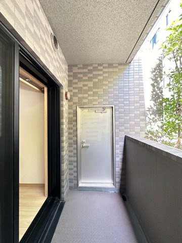 ルーブル南馬込参番館のバルコニー
