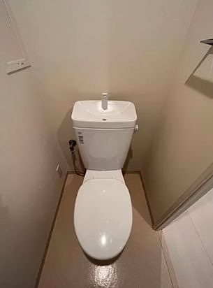 シティレジデンス東陽町のトイレ|清潔感のあるトイレです