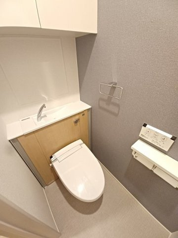 アンソレイエ町屋のトイレ