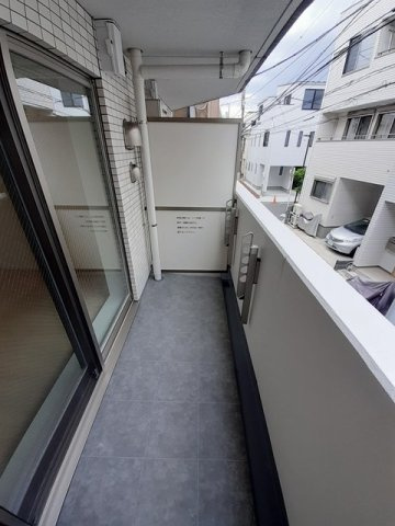 グレイン　町屋のバルコニー