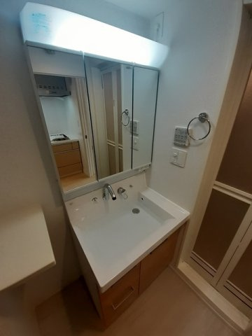 グレイン　町屋の洗面所