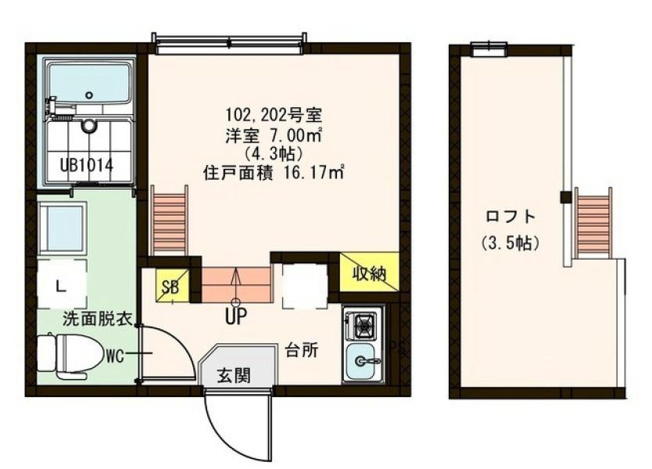 【間取り】 | ハーモニーテラス関町北
