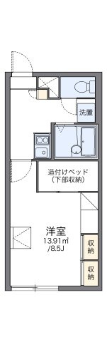レオパレスポラリスの間取り