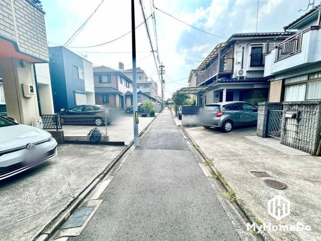 北区城東町6丁目の前面道路含む現地写真