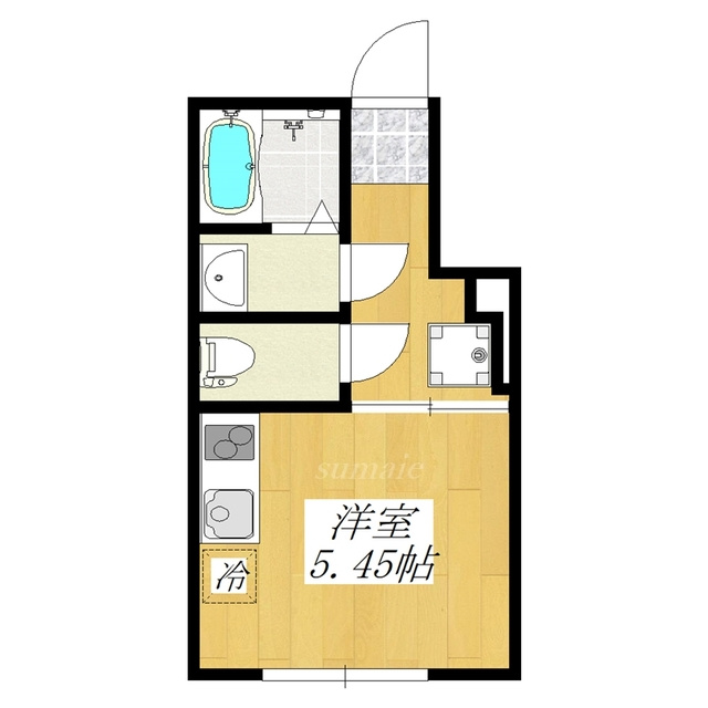 ブランシェの間取り|東向きのお部屋です☆