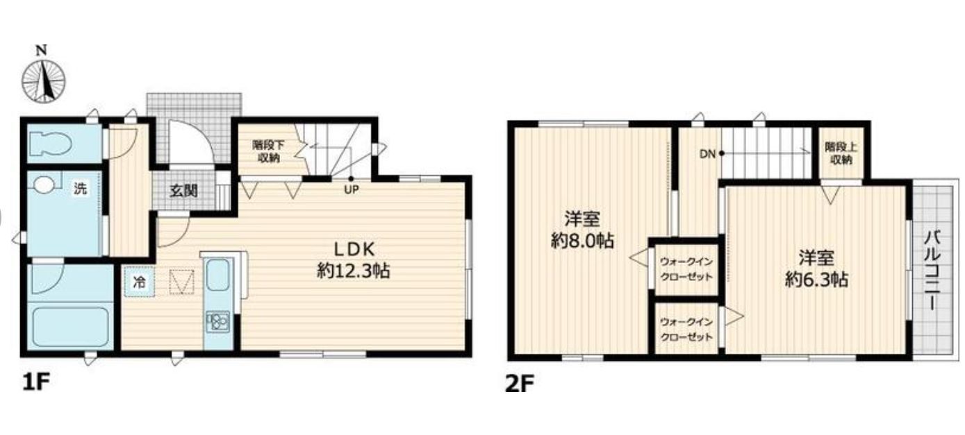 豊島区高田1丁目戸建の間取り