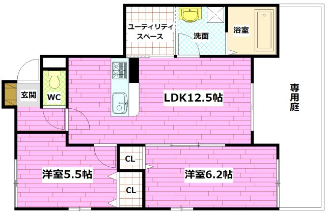 Lilaの間取り