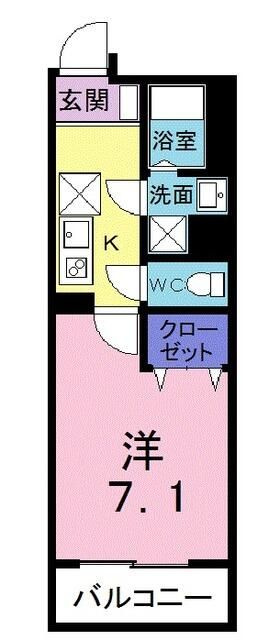 ノ・メール　マサキの間取り