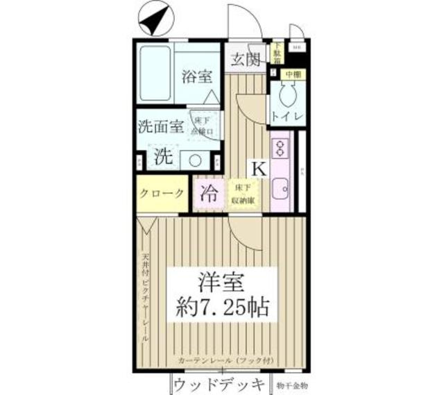 クレインハウス妙典の間取り