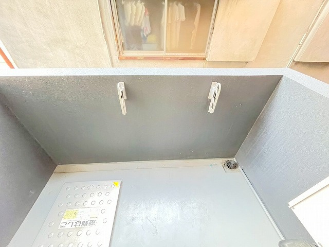 グランパシフィック木川東のバルコニー