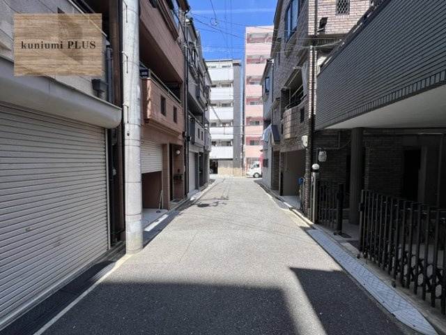 大阪市都島区内代町1丁目の前面道路含む現地写真