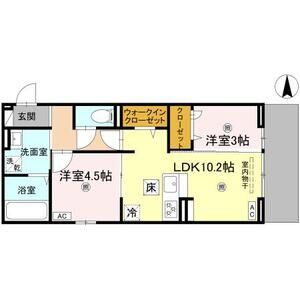 【間取り】 | BRANSIA瀬田(ブランシア) | 間取り図です。