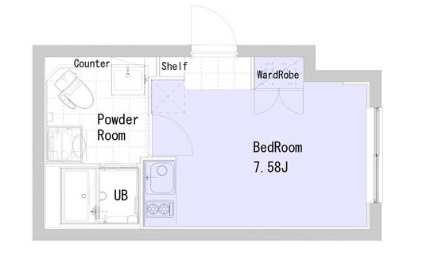 SOU高円寺Ⅱの間取り