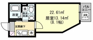 【間取り】 | リヴィエールⅡ | 間取りです。