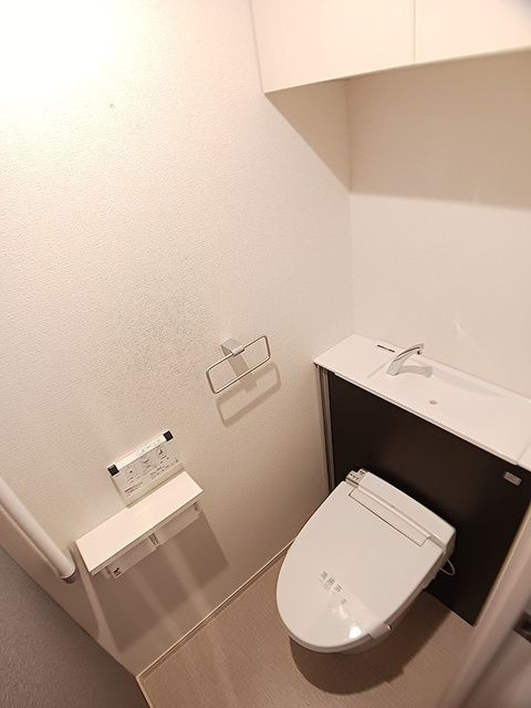 アン　ハヤシ　インクのトイレ