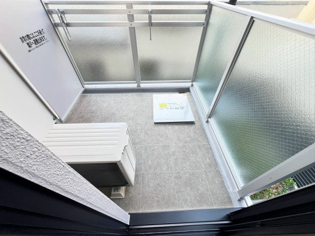 S-RESIDENCE阿波座chiaroのバルコニー