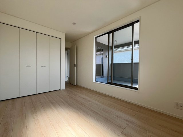 川越市新宿町第8　新築戸建　全5棟　クレイドルガーデンの寝室|2026.8.24撮影