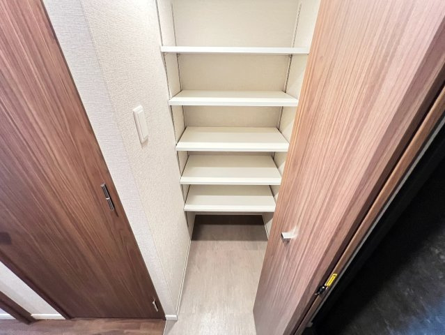S-RESIDENCE阿波座chiaroの収納