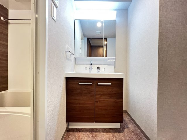 S-RESIDENCE阿波座chiaroの洗面所