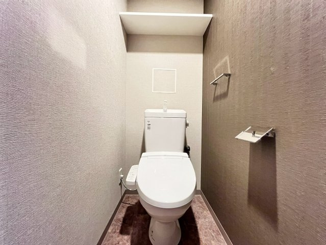S-RESIDENCE阿波座chiaroのトイレ