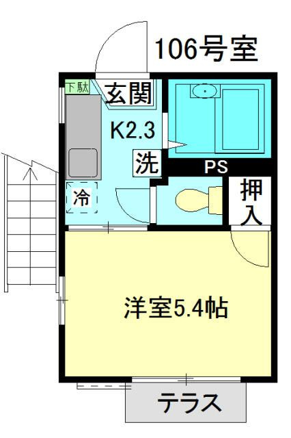 旭エステートの間取り