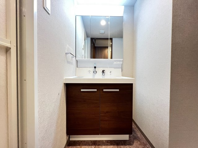 S-RESIDENCE阿波座chiaroの洗面所