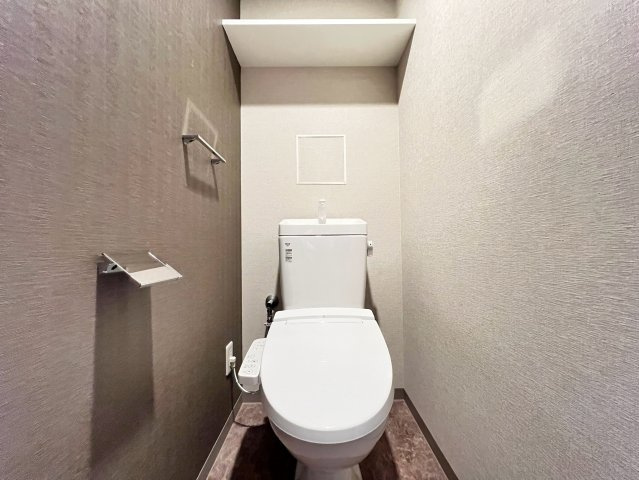 S-RESIDENCE阿波座chiaroのトイレ