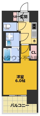 【間取り】 | S-RESIDENCE金山flap(フラップ) | 間取りです。