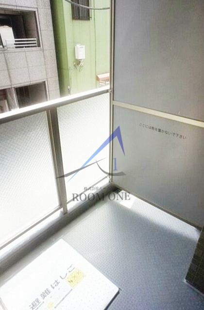 メゾンピオニー日本橋浜町のバルコニー|バルコニーです。