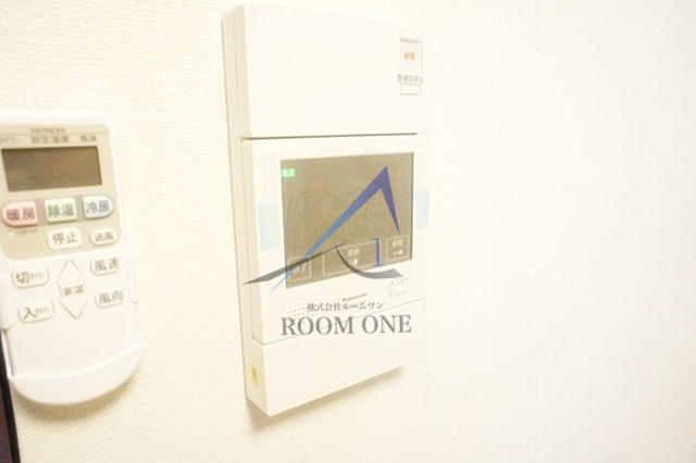 メゾンピオニー日本橋浜町のセキュリティ|モニター付きインターホンです。