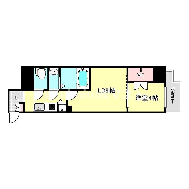 アルティザ南堀江の間取り