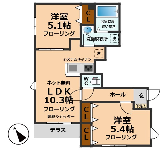 【間取り】 | I-FLAT