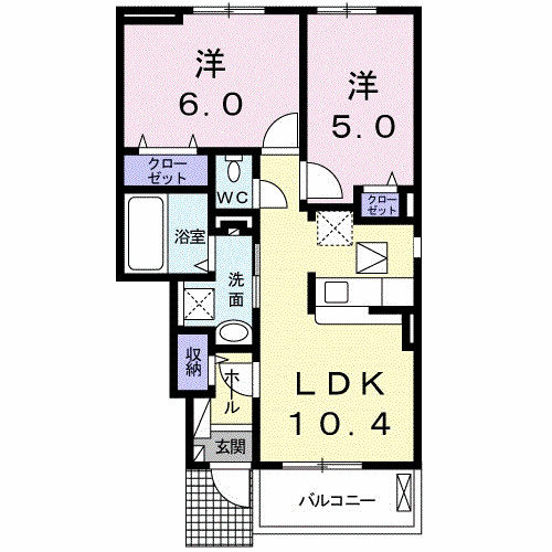 ミニョンさくらの間取り