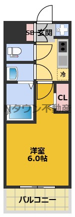 【間取り】 | S-RESIDENCE金山flap(フラップ) | 間取りです。