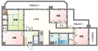  | ライオンズマンション古波蔵第４