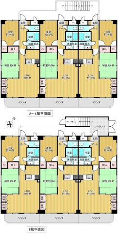 サンパティーKの間取り