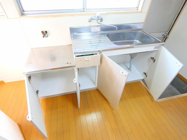 南京終アパートのキッチン|キッチンです