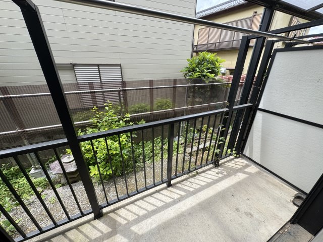トーエーハイツのバルコニー