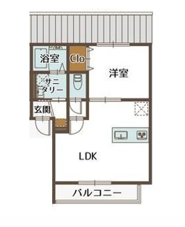 【間取り】 | レガロ前原ＳＨＩＫＩ | 間取りです。