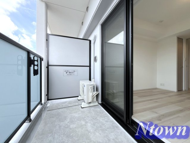 【バルコニー】 | S-RESIDENCE金山flap(フラップ) | 外からの目が気にならないバルコニーで洗濯物が干せます