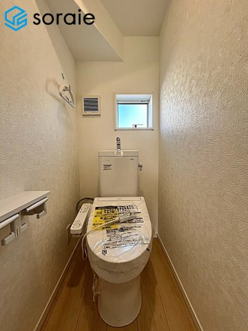 川越市新宿町第8　新築戸建　全5棟　クレイドルガーデンのトイレ|2026.8.24撮影