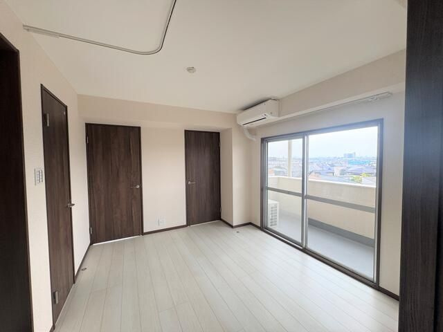 千歳スカイマンションの寝室