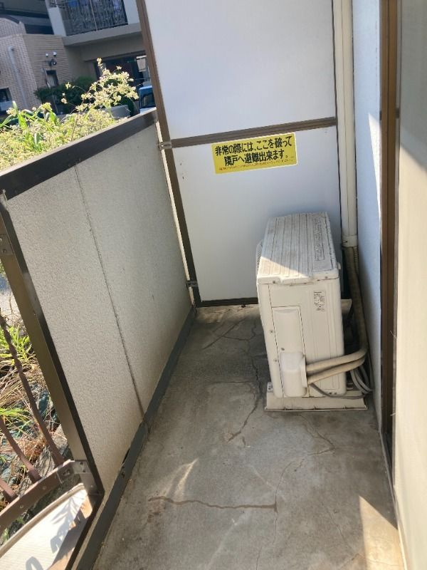エリール習志野のバルコニー