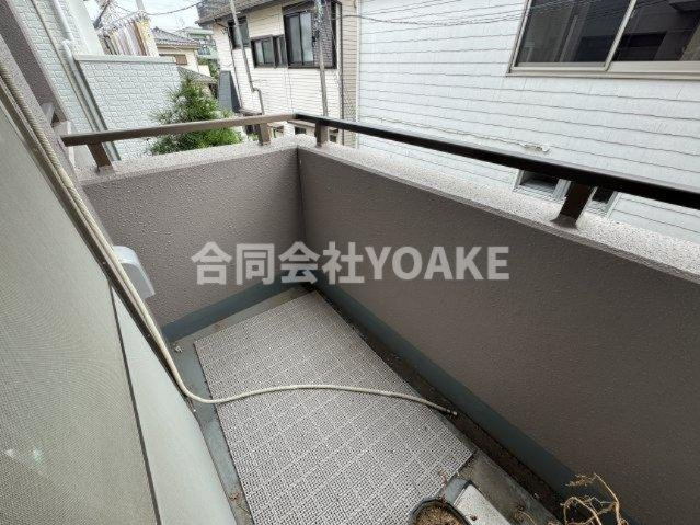 ドリームハイツ南林間のバルコニー|別号室の写真となります。現況優先。