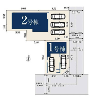  | 【名古屋市守山区守山2丁目15−15新築戸建2号棟】仲介手数料無料！守山小学校・守山中学校
