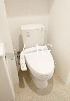 【トイレ】 | パークリュクス日本橋小網町mono | トイレです。