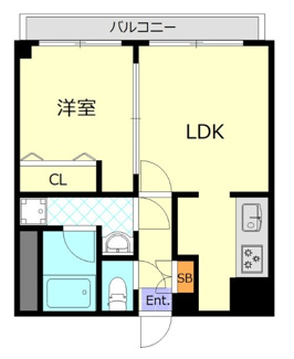 【間取り】 | ワコー人形町マンション | 間取りです。